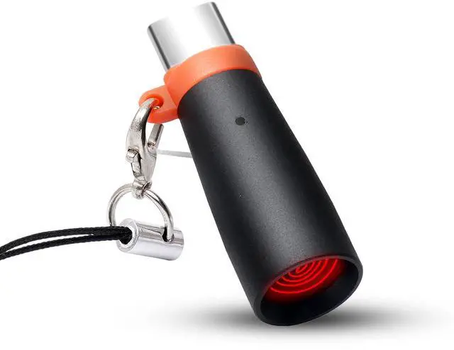 Main image of Portable and Lightweight USB Type-C Electric Lighter, which has no Flame, no Gas, no Battery and is Windproof, use to Connecting The Charging Port of The Mobile Phone. (Black)