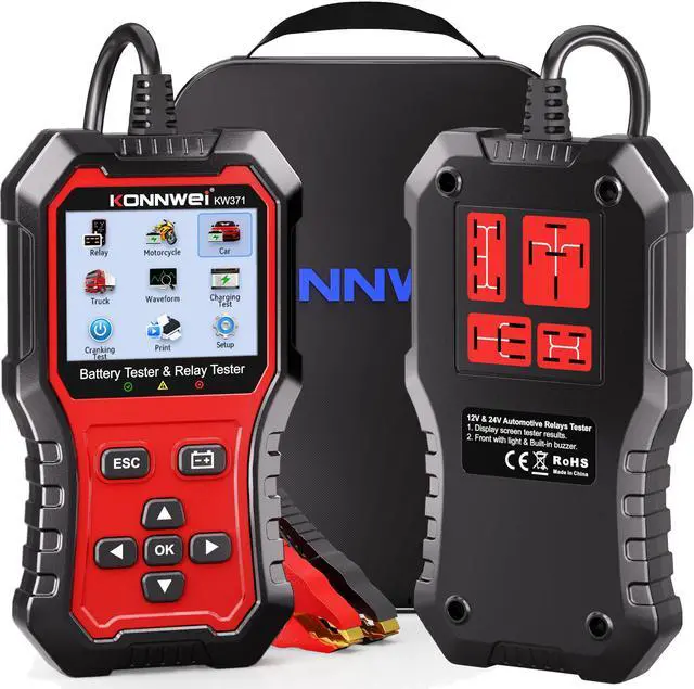 Main image of KW371 Battery Tester & Relay Tester