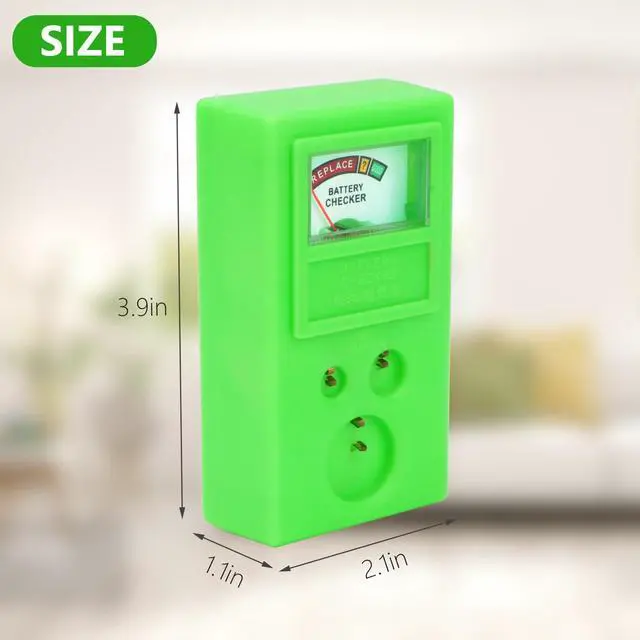 Alt view image 4 of 7 - Button Cell Battery Tester Portable Battery Checker1.5v 3v Small Batteries Tester Meter Tool for LR44 CR2032 CR2025 Button Cell