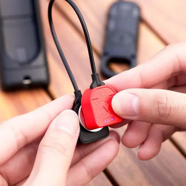 Alt view image 6 of 7 - Portable Magnetic Battery Tester for AA AAA C CR2032, Compact Universal Battery Checker with 3 Indicator Lights for CR2025 CR2450 LR44 Double Triple A D 1.5V 3V 3.7V Button Coin Cell Household Battery