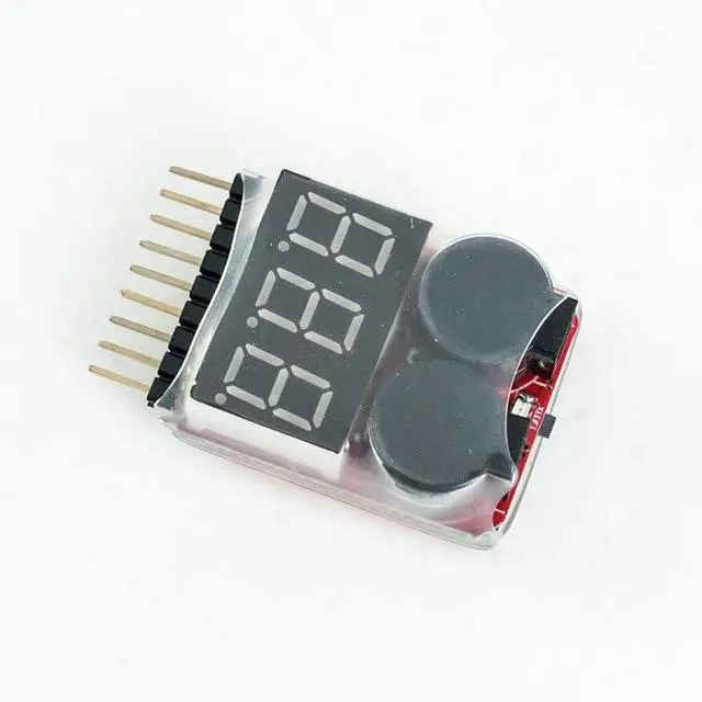 Alt view image 2 of 6 - Rc Plane Rc Airplane Lipo Battery Voltage Checker FMSBVT01
