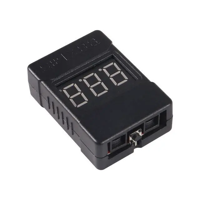 Alt view image 2 of 5 - Lipo Battery Checker,6Pack RC Lipo Battery Voltage Detector with Low Voltage Buzzer Alarm and LED Indicator,for 1S-8S Iithium Battery 1655