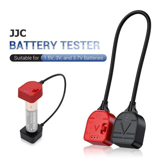 Alt view image 6 of 7 - Magnetic Battery Tester for AA AAA LR44 LR41 LR43 CR2032 CR2025 CR1632 CR2450 CR1616 18650 14500 16340 C D, Universal Battery Checker for 1.5V 3V and 3.7V Button Cell Batteries Household Batteries