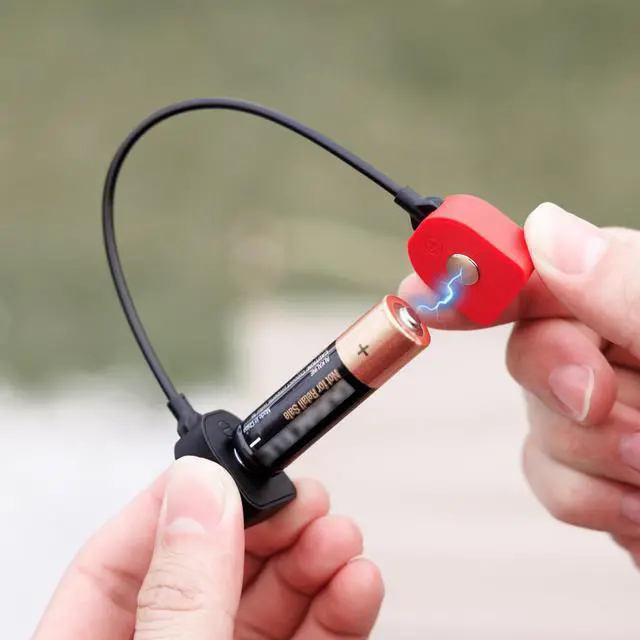Alt view image 7 of 7 - Magnetic Battery Tester for AA AAA LR44 LR41 LR43 CR2032 CR2025 CR1632 CR2450 CR1616 18650 14500 16340 C D, Universal Battery Checker for 1.5V 3V and 3.7V Button Cell Batteries Household Batteries