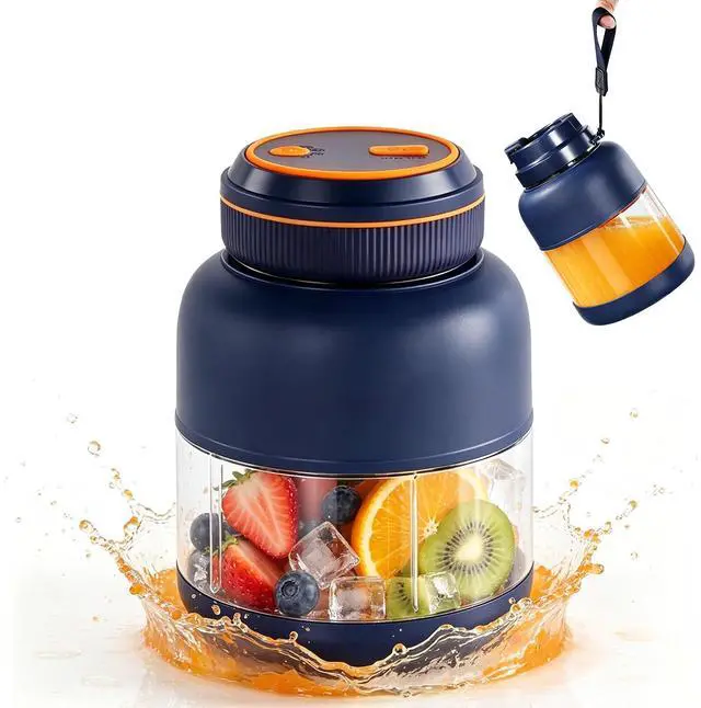 Main image of Portable Wireless Juicer Cup, 38 Blades USB Rechargeable Blender