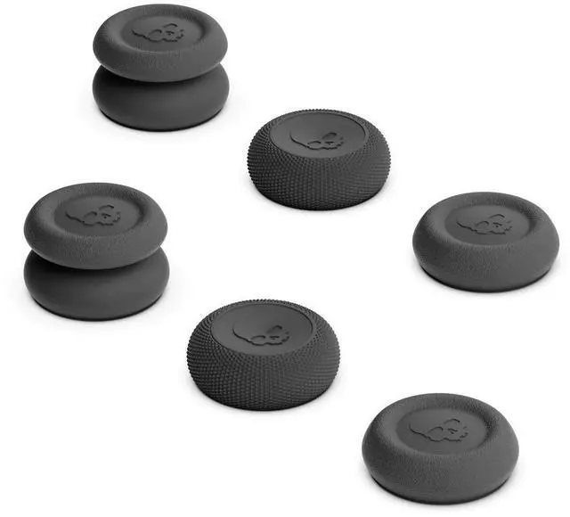 Main image of CQC and FPS Thumb Grips Joystick Cap Analog Stick Cover for Xbox Controller and ROG Xbox Ally- Black, Set of 6
