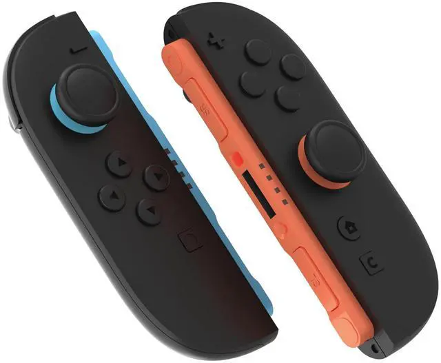 Alt view image 7 of 7 - Thumb Grips for Nintendo Switch 2, 4-Pack Silicone Joystick Caps for Joycon 2 Accessories, Comfort Thumbstick Grip Covers - Black