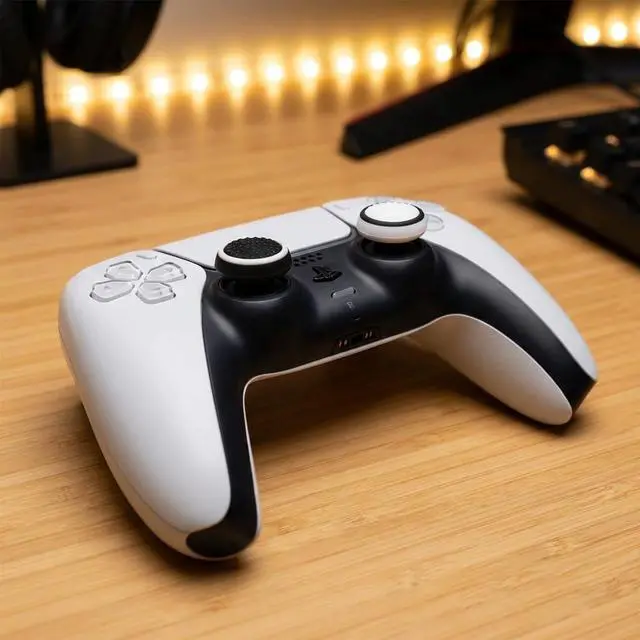 Alt view image 2 of 6 - PS5 PS4 Thumb Grips, 8 Pairs Silicone Joystick Caps