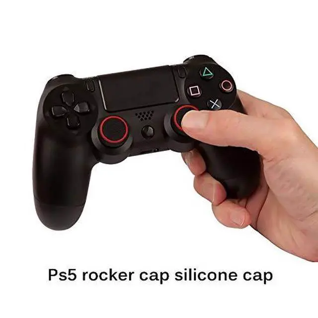 Alt view image 3 of 3 - 4PCS Joystick Cap Silicone Rubber Thumb Stick Grip Caps for PS5 PS4 PS3 Xbox 360 Xbox One Xbox One X Elite Nintendo Switch Pro Controller Color White
