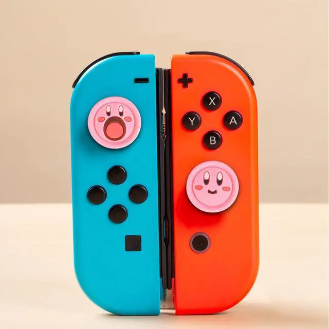 Alt view image 5 of 7 - Switch Thumb Grips, Cute Joystick Caps for Nintendo Switch, 4 PCS Thumbstick Cover for Switch Lite/OLED, Analog Stick Button Cover for NS Joycon Controller