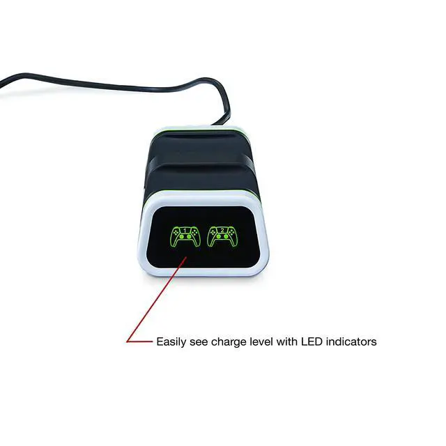 Alt view image 6 of 7 - 70725 Dual PS5 Controller Charger Station