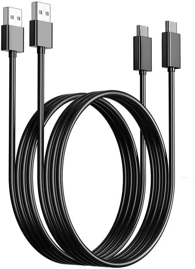 Main image of USB C Charging Cable Compatible with PS5 Controller, 2 Pack 6.6Ft Fast Charging USB Type C Charger Cord Compatible with PlayStation 5 PS5 Dual Sense, Xbox Series X/Series S Controllers