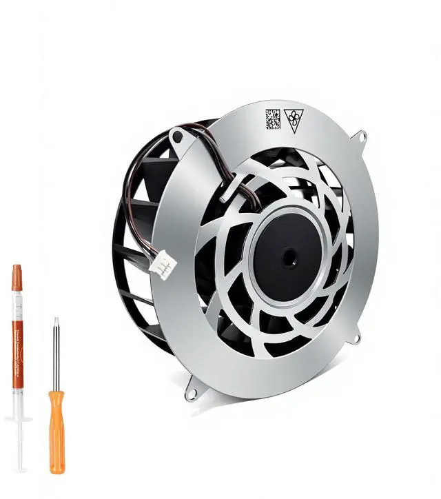 Main image of Replacement PS5 Slim Internal Cooling Fan, Internal Cooler Fan Replacement for PlayStation 5 PS5 Slim Series 11541GS-12M-WB-01 with 19 Blades,for PS5 Slim ONLY