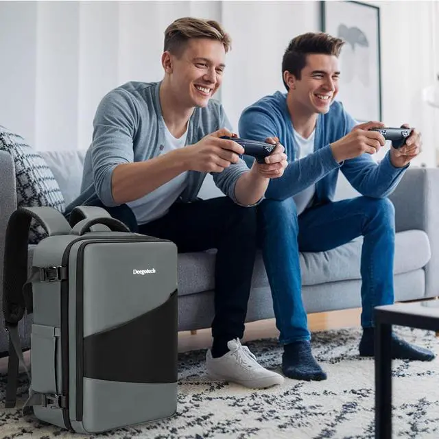 Alt view image 2 of 7 - Case Compatible with PS5/PS5 Pro/PS5 Slim, Travel Gaming Bag