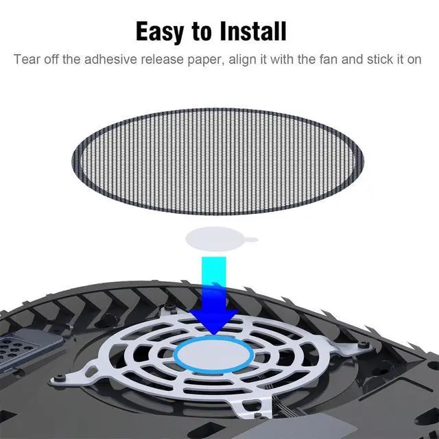 Alt view image 2 of 6 - PS5 Port Dust Cover Set with Cleaning Brush + 7 Dust Plugs for PS5 Fan Dust Filter PS5 Pro, PS5 Slim Digital Edition and Disc Edition