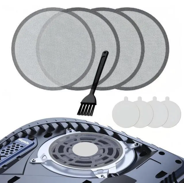 Main image of Dust Screen Fan Filter, Dust Cover Kit t for PS5 Pro & Slim