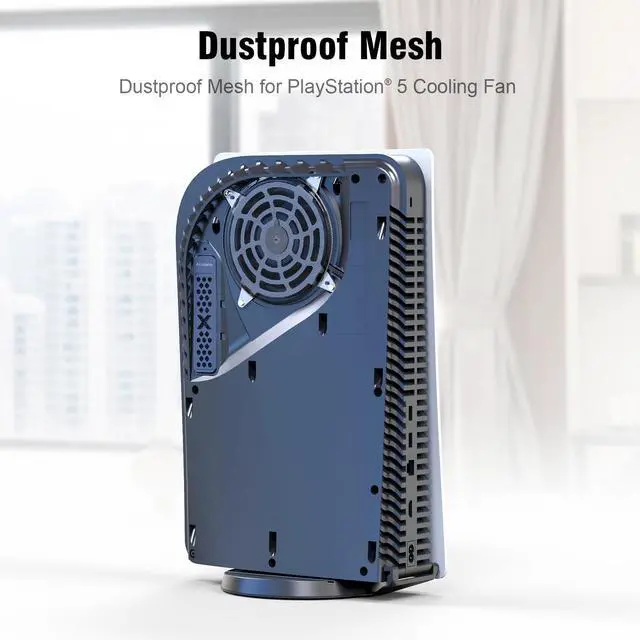 Alt view image 6 of 6 - Dust Screen Fan Filter, Dust Cover Kit t for PS5 Pro & Slim