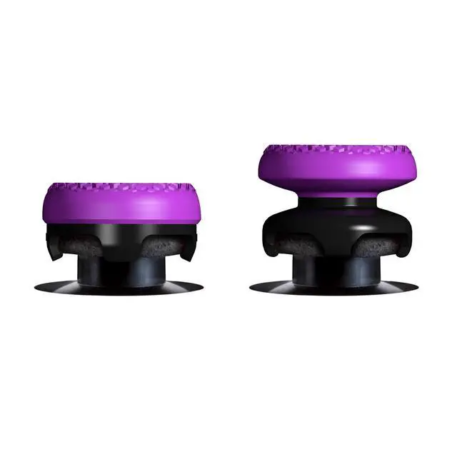 Alt view image 4 of 6 - FPS Freek Frenzy for PlayStation 5 (PS5) and PlayStation 4 (PS4) Controller | Performance Thumbsticks | 1 High-Rise, 1 Mid-Rise | Purple/Black
