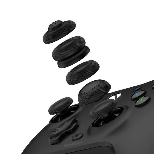 Alt view image 4 of 7 - Thumb Grip Pack - Xbox One/Series & PS4/PS5 Controllers, Switch Pro (Black)