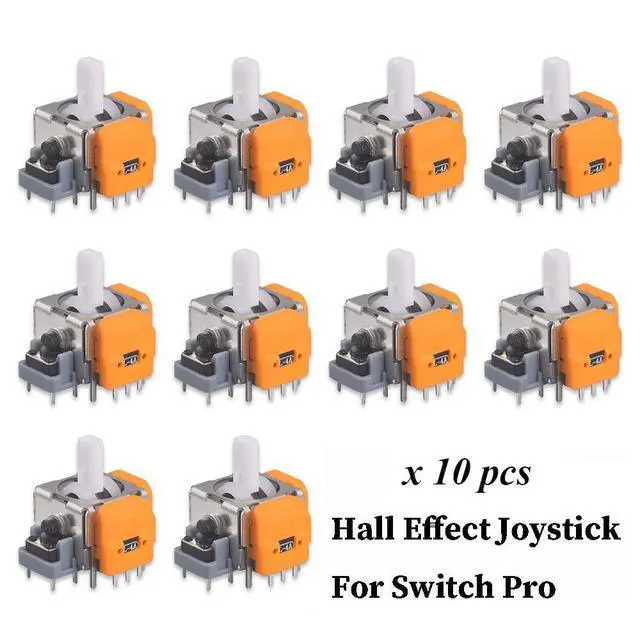 Alt view image 7 of 7 - Qualitied Hall Effect Joystick Analog Stick Replacement For PS4/Xbox/PS5/Switch Pro-10 Packs. (10 Packs for Switch Pro)