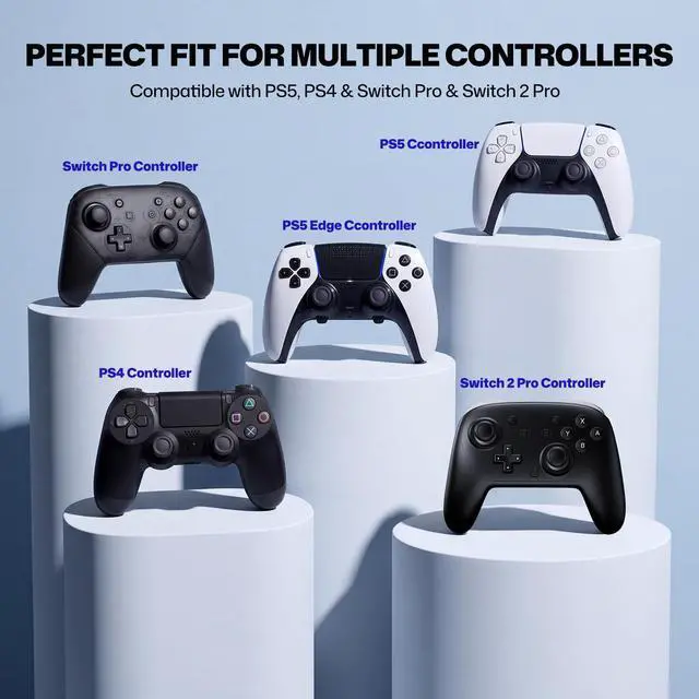 Alt view image 5 of 7 - Thumb Grips for PS5/PS4 Controllers