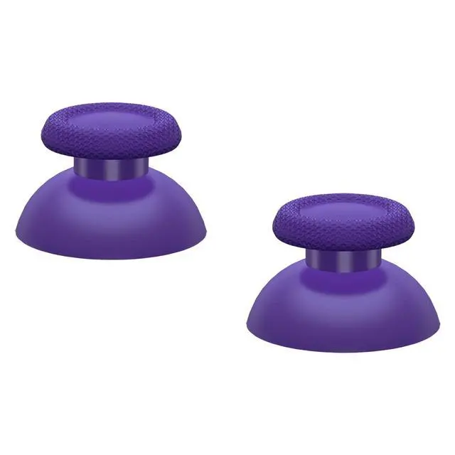 Alt view image 4 of 5 - Purple Replacement Thumbsticks for PS5 Controller, Custom Analog Stick Joystick for PS4 Controller Universal