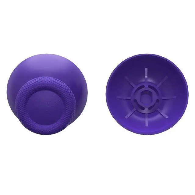 Alt view image 5 of 5 - Purple Replacement Thumbsticks for PS5 Controller, Custom Analog Stick Joystick for PS4 Controller Universal