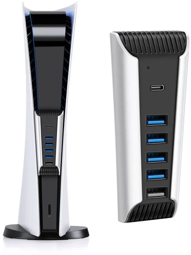 Main image of 6-Port PS5 USB Hub and Port Expander for UHD and Digital Editions