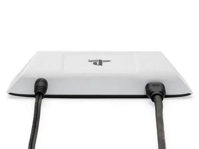 Alt view image 4 of 7 - 4-Port USB 5Gbps Hub for PlayStation®5, USB 3.2, AC Powered, Weighted Base, Officially Licensed