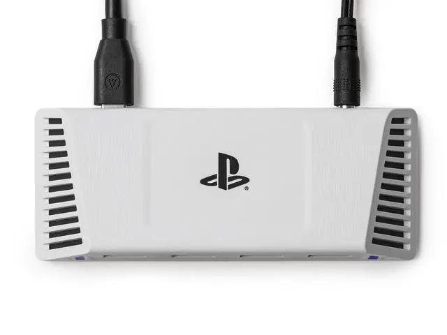 Alt view image 7 of 7 - 4-Port USB 5Gbps Hub for PlayStation®5, USB 3.2, AC Powered, Weighted Base, Officially Licensed