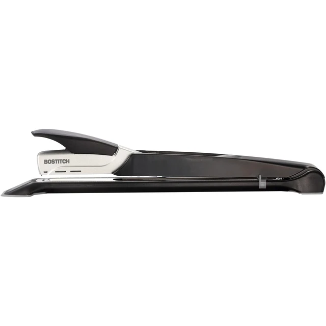 Alt view image 7 of 7 - Bostitch Office Booklet Stapler - One Finger, No Effort, Spring Powered, Long Reach Stapler - Silver (1610)