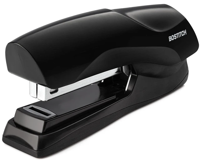 Alt view image 3 of 7 - Office Stapler Heavy Duty - 40 Sheet Stapler for Desk -Full-Strip - Includes 1260 Staples - Black