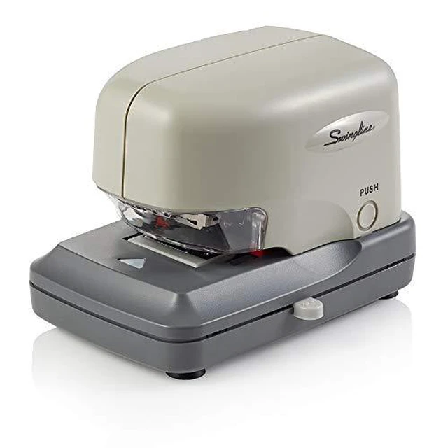 Alt view image 2 of 2 - Electric Stapler, High Volume, 30 Sheet Capacity, Jam Free Stapling, Includes 5000 Staples, Gray (69001)