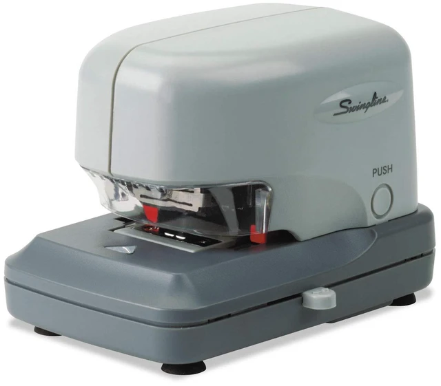 Main image of Electric Stapler, High Volume, 30 Sheet Capacity, Jam Free Stapling, Includes 5000 Staples, Gray (69001)
