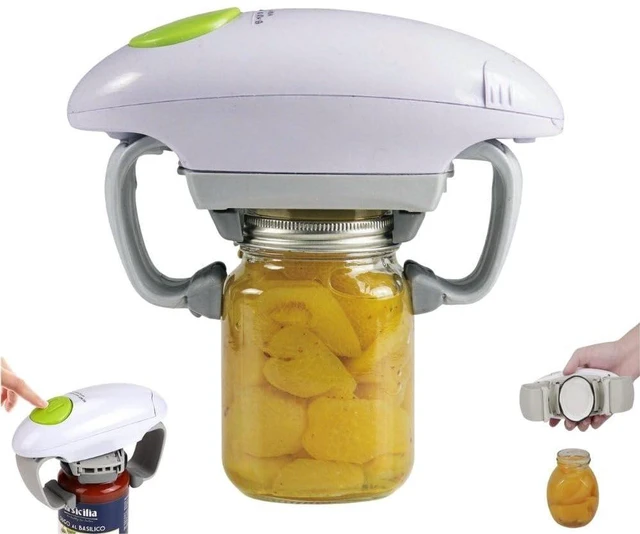 Main image of Electric Jar Opener, Automatic One-Touch Jar Opener with Upgraded Dual-Grip, 3-Second Fast Motor Kitchen Gadget for Seniors with Arthritis and Weak Hands