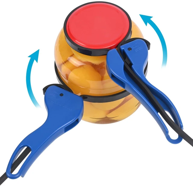 Main image of Double-Handle Jar Opener Seniors, Lg Jars, Arthritis, Patent, Self-Lock