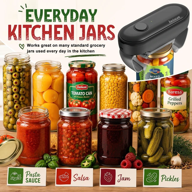 Alt view image 3 of 7 - Rechargeable Electric Jar Opener for Seniors with Arthritis & Weak Hands | Easy Jar Opening, Less Hand Strain, Stay Independent, One Touch Operation, Secure Grip, No Battery Changes, Always Ready