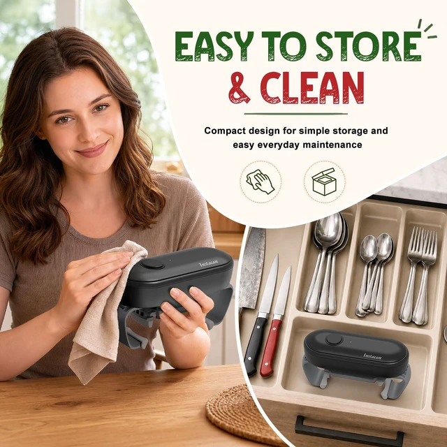 Alt view image 7 of 7 - Rechargeable Electric Jar Opener for Seniors with Arthritis & Weak Hands | Easy Jar Opening, Less Hand Strain, Stay Independent, One Touch Operation, Secure Grip, No Battery Changes, Always Ready