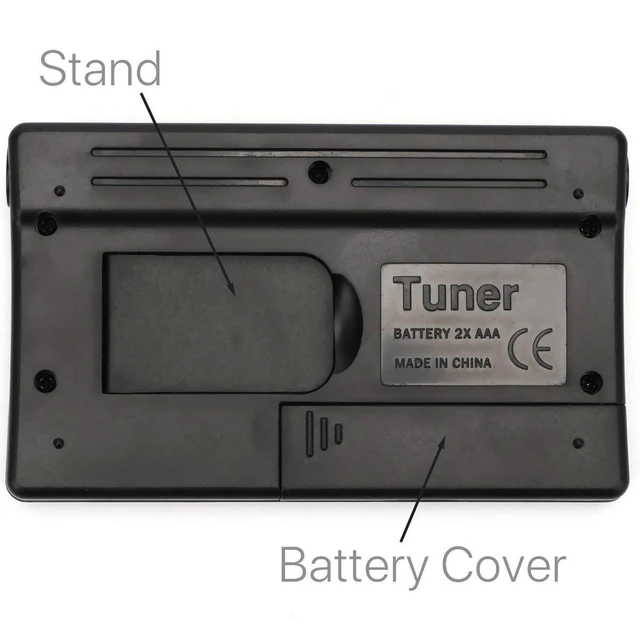 Alt view image 5 of 6 - Chromatic Tuner for Guitar Electric Bass Mandolin Ukulele Violin Banjo Cello