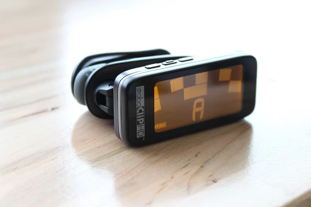 Alt view image 5 of 7 - StroboClip HD Clip-On Guitar Tuner, ±0.1 Cent Accuracy for Acoustic, Electric, Bass, Violin, Ukulele