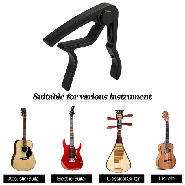 Alt view image 5 of 7 - Guitar Accessories, Guitar Capo Guitar Tuner Guitar Picks and Holder | for Guitar Players and Beginners
