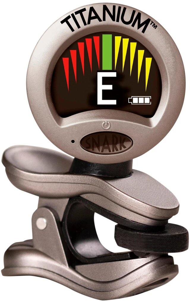 Main image of ST-8 Titanium Rechargeable Guitar Tuner | Rechargeable design; High precision tuning; Clip-on format; Bright display