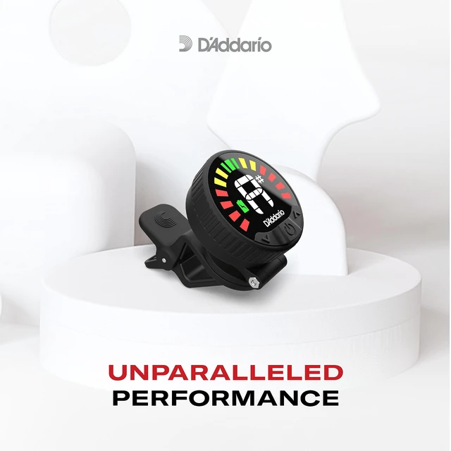 Alt view image 6 of 7 - Nexxus 360 Rechargeable Clip-On Guitar Tuner | Rechargeable clip-on tuner with a 360-degree rotating head and 24 hours of tuning per charge for acoustic & electric guitar.