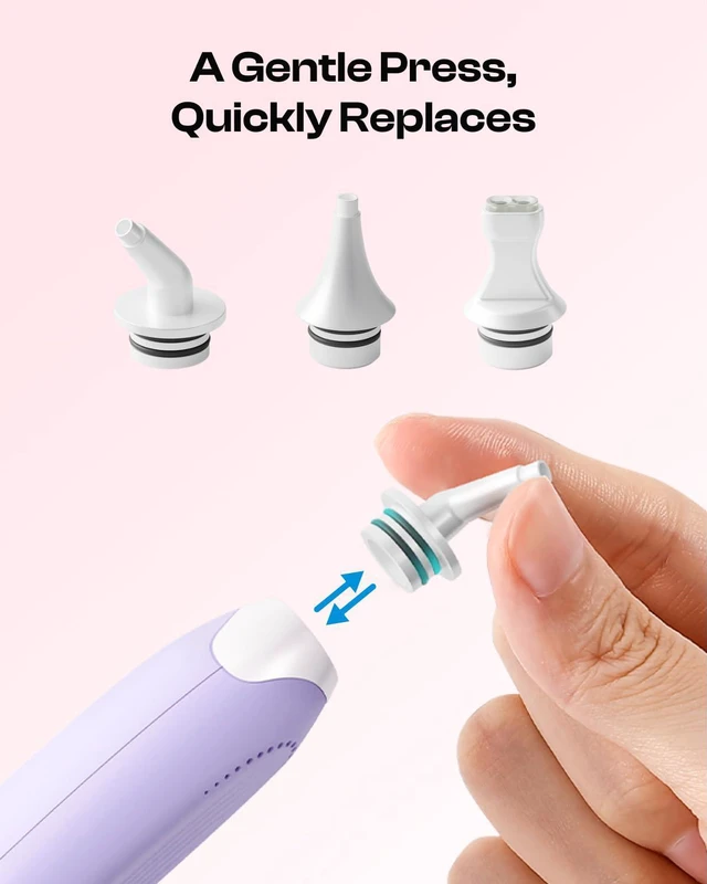 Alt view image 3 of 7 - Electric Diamond Art Pen for Diamond Pating,Ergonomic Vacuum Art Tool | Purple, No Wax Need, 3PCS Replacment Tips, Comfort Grip, Time-Saving Vacuum Pick-Up, DIY Diamond Art Accessories for Adults