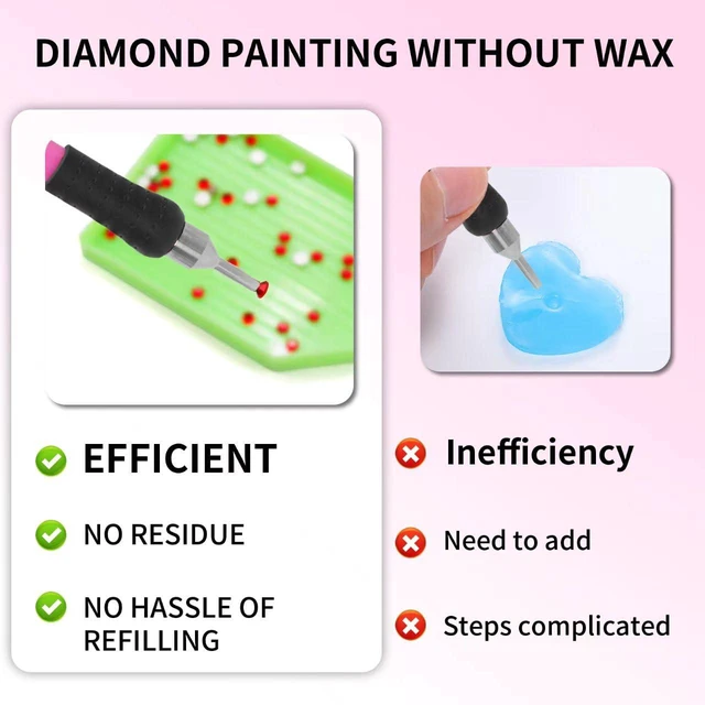 Alt view image 4 of 7 - Electric Diamond Paint Pen,Vacuum Diamond Art Pen,Electric Diamond Art Painting Pen,Vacuum Pen for Diamond Painting,Diamonds Art Painting Accessories and Tools