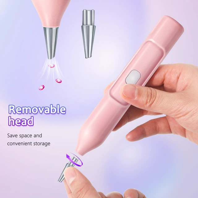 Alt view image 4 of 7 - Electric Diamond Painting Pen, Diamond Art Pen No Wax Needed, Mosaic Art Pen, DIY Accessories and Tools, One-Button Switch, 800mAh Rechargeable Battery with USB C Cable
