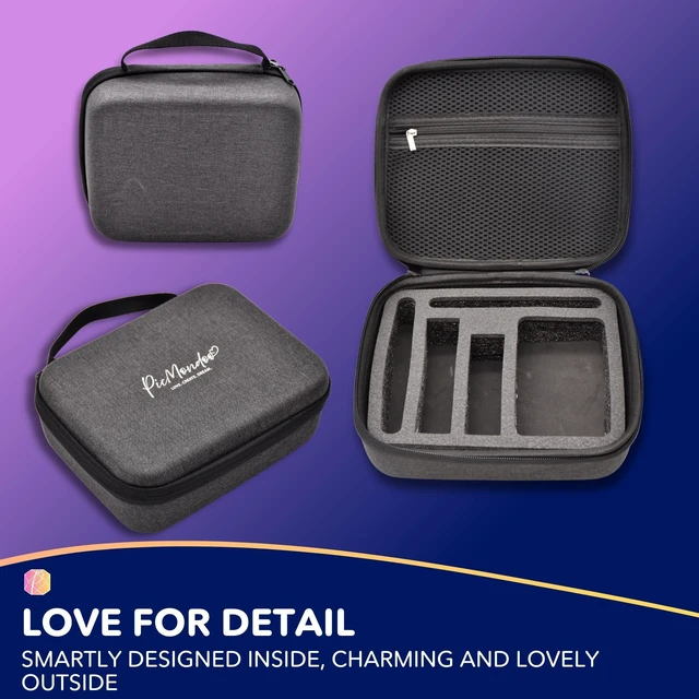 Alt view image 3 of 7 - Storage Case for E-Painter Set, Custom-Fit Carry Storage Box for Diamond Painting Pen, Pump, Hoses, Tray & Accessories E-Painter Set