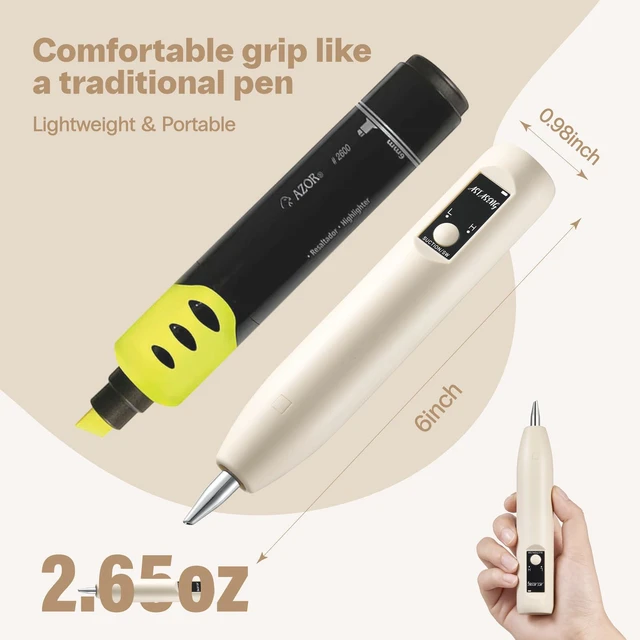 Alt view image 2 of 7 - Electric Diamond Art Vacuum Pens, Diamond Art Tools for Adults, Cream | No Wax Needed, Cordless, Rechargeable, 2 Suction Levels, 3Pcs Replaceable Tips, Portable Diamond Painting Pen
