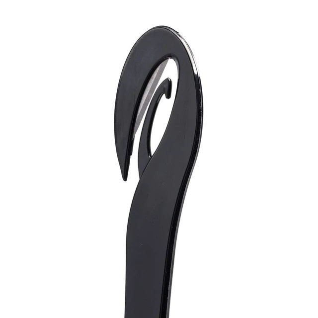 Alt view image 5 of 5 - Staple Remover, Staple Puller, Push-Style, Built-in Letter Opener, 3-Pack, Black