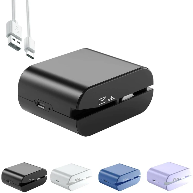 Main image of Rechargeable Electric Letter Opener - Automatic Letter Opener Envelope Slitter, Electric Envelope Opener, Letter Opener Envelope Slitter for Universal Mail and Envelopes